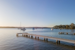 View of the lake